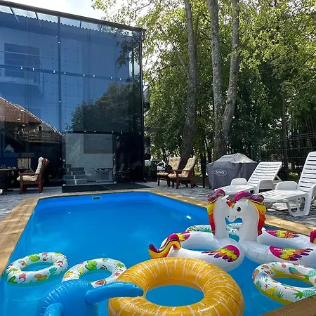 Casa de hóspedes Vila Lt11 Centre Su Pirtimi Ir Baseinu